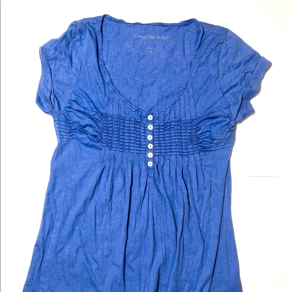 Blue sort sleeve tunic